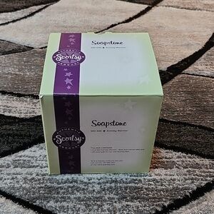 NEW SCENTSY SOAPSTONE MID-SIZE WAX WARMER PRICE FIRM